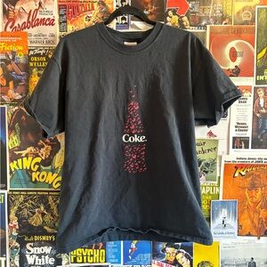 Hanes Black Coke Graphic Tee